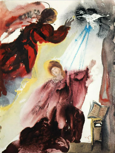 Salvador Dali - The Annunciation to Mary