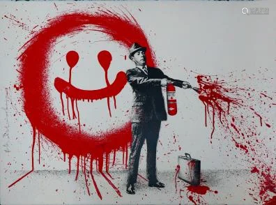 Mr. Brainwash - Paint Happiness (Unique)