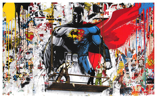 Mr. Brainwash - Batman vs. Superman