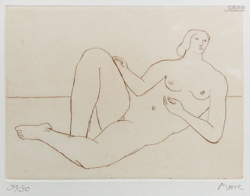 Henry Moore - Reclining Woman