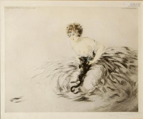 Louis Icart - Incident