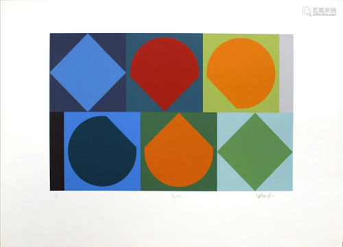 Victor Vasarely - Untitled II