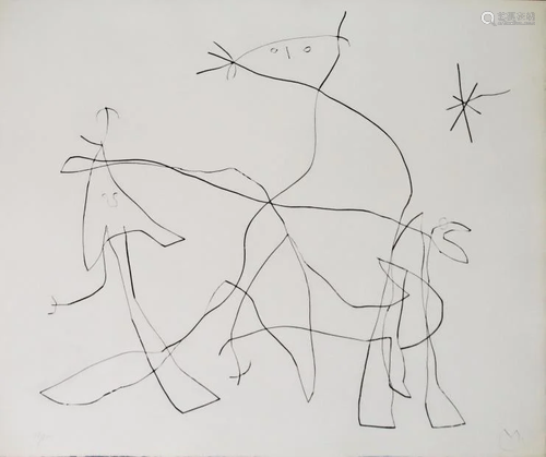 Joan Miro - Untitled XIV from 