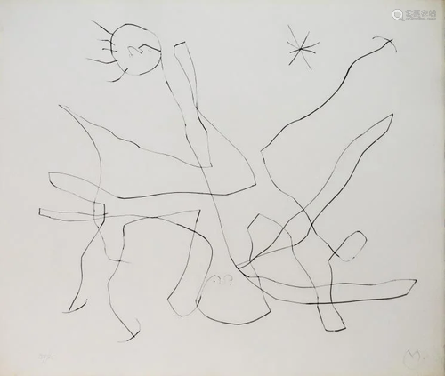 Joan Miro - Untitled XIII from 