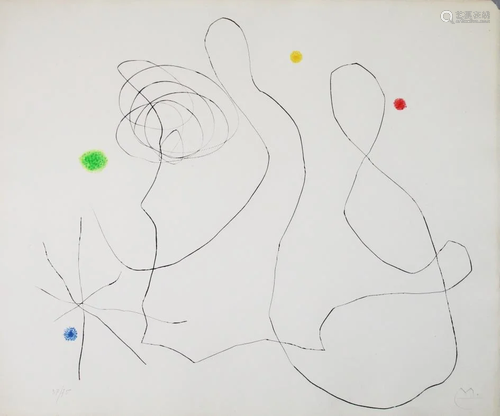 Joan Miro - Untitled X from 