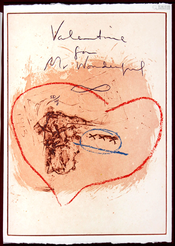 Helen Frankenthaler - Valentine for Mr. Wonderful