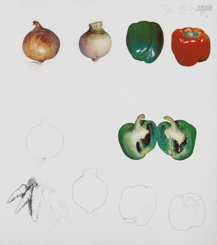 Jim Dine - Vegetables VI