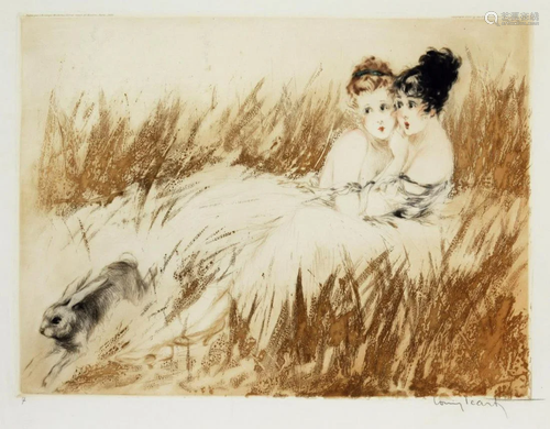 Louis Icart - Scared