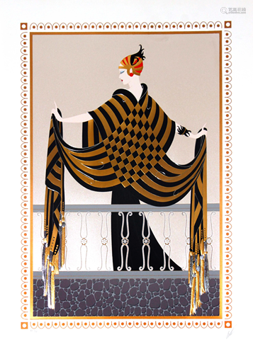 Erte - The Balcony