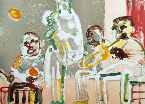 Romare Bearden - Tenor Sermon