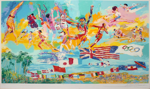 LeRoy Neiman - American Gold