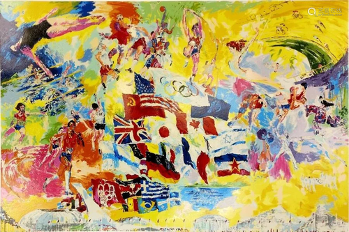 Leroy Neiman - Montreal '76