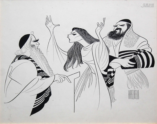 Al Hirschfeld - The Dybbbuk