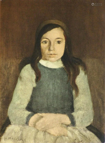 Henri Matisse (After) - Girl