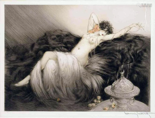 Louis Icart - Smoke