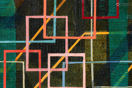 Irene Rice Pereira - Untitled (Squares)