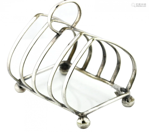 Silver Plated Toast Rack