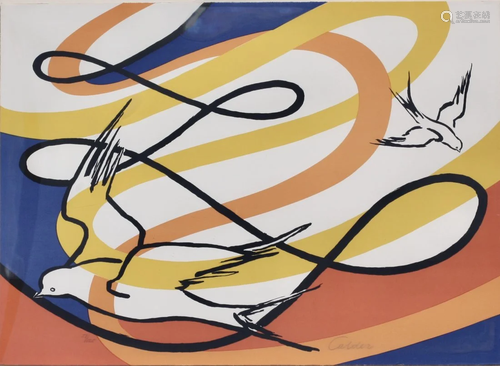 Alexander Calder, American (1898-1976) Serigraph