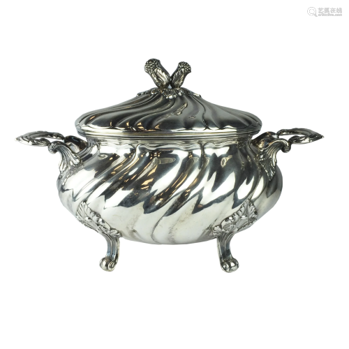 Great Spanish tureen in silver