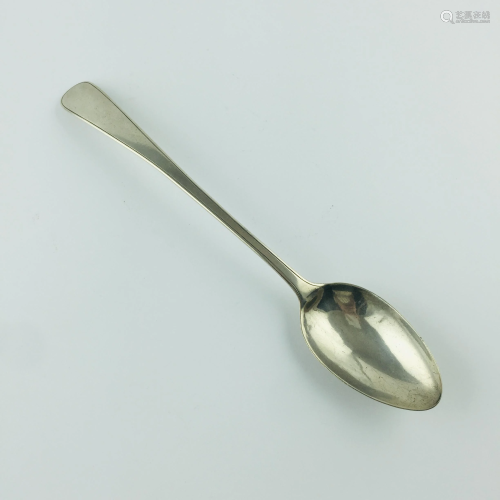 Portuguese 19th century Porto silver ladle