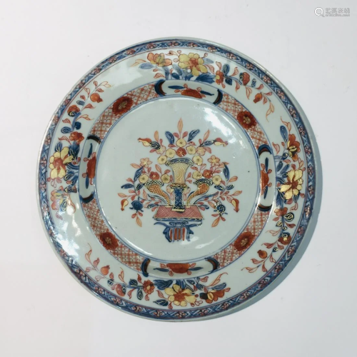 Chinese Indian Company porcelain dish