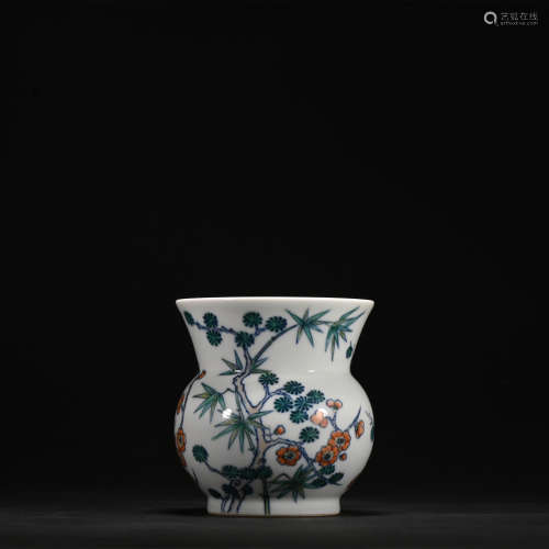 A DouCai vase