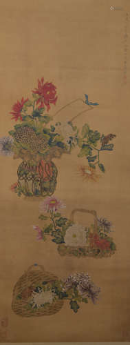 A Ma quan's flower painting