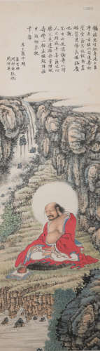 A buddha painting