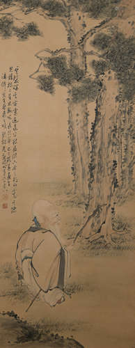 A Wu guandai's figure painting