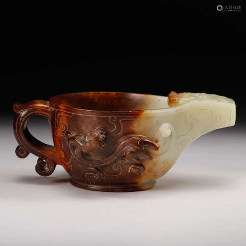 An Archaistic Jade Cup