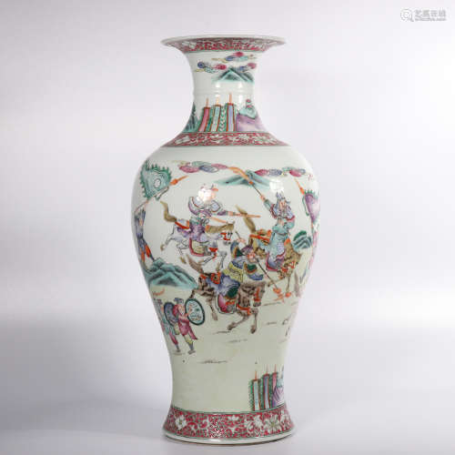 A Famille Rose Porcelain Vase