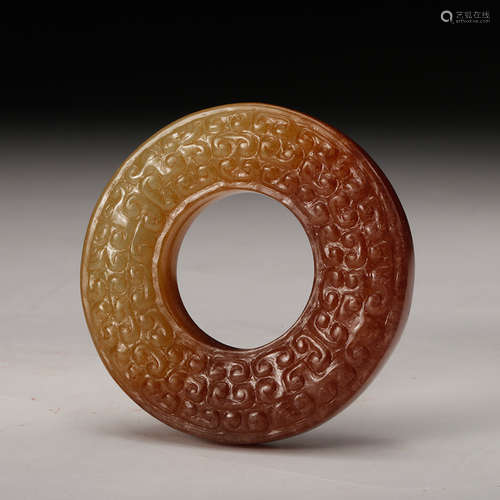 An Archaistic Jade Ring