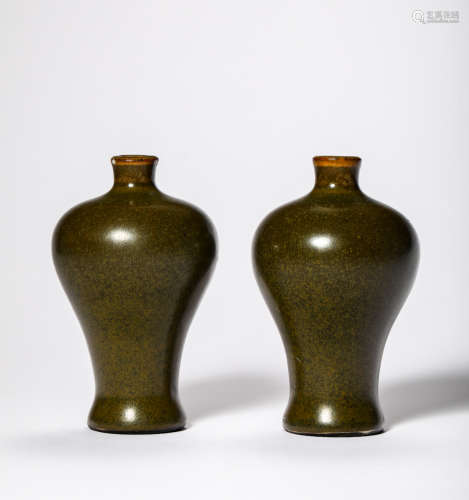A Pair Of Meiping Vases