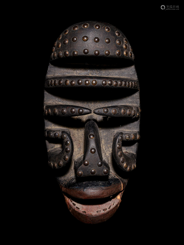 A We Guere Mask Height 15 1/2 inches.