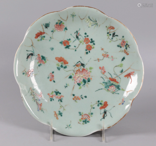 Chinese porcelain plate, possibly 19th c.