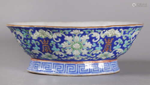 Chinese porcelain bowl, possibly 19th c.