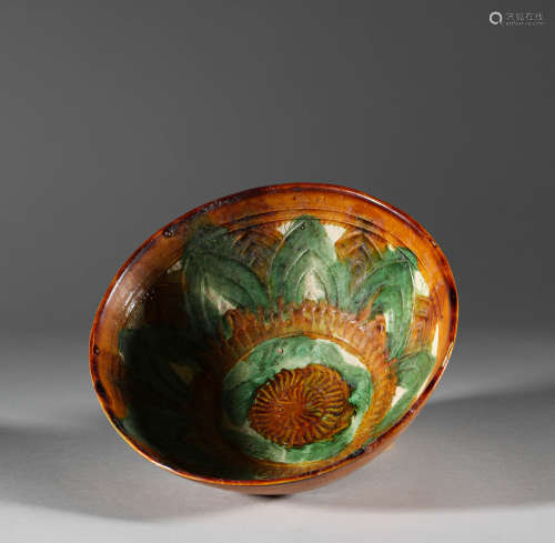 Three color bowl of Liao Dynasty遼代三彩碗