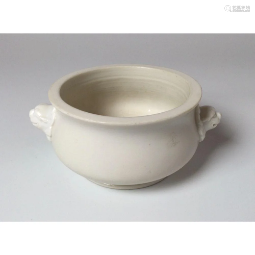 Chinese Dehua Blanc Oz Chine Censer