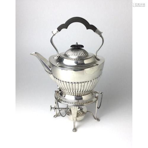 English Sterling Tilt or Tip Kettle