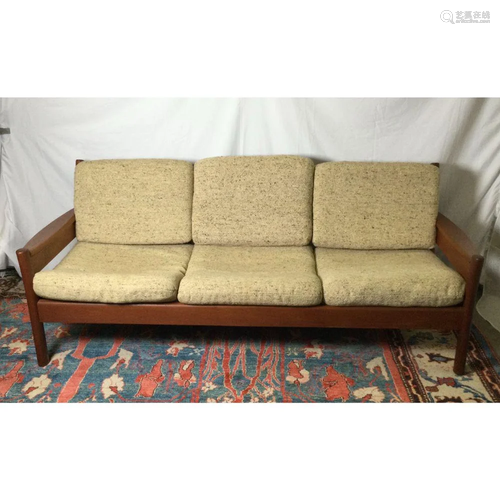 Mid Century Teak Sofa by Dyrlund