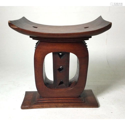 Antique African Queens Throne Seat