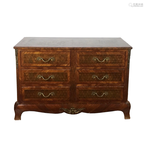 Louis XV style chest of drawers