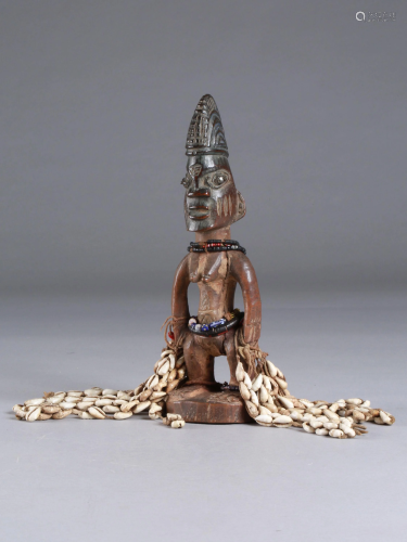 A Yoruba Twin Figure, 