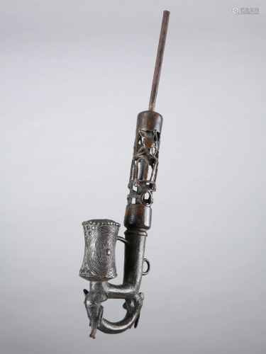 A Bamileke Smoking Pipe, 