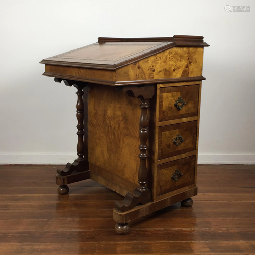 Davenport type desk