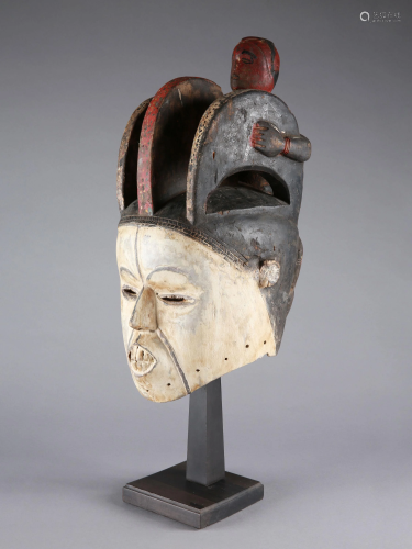 An Igbo Helmet Mask