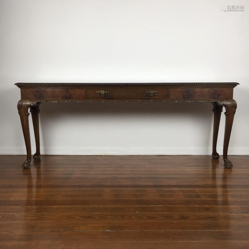 English console table