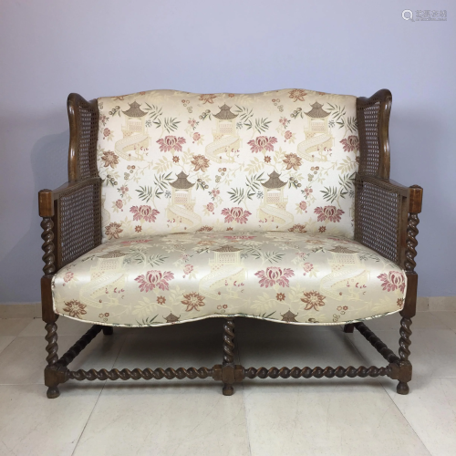 English Jacobean style sofa