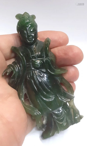 Chinese jade figure Kuan Yin