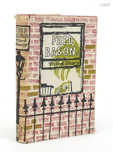 Fred Bason's Third Diary 1955, personally inscribed and